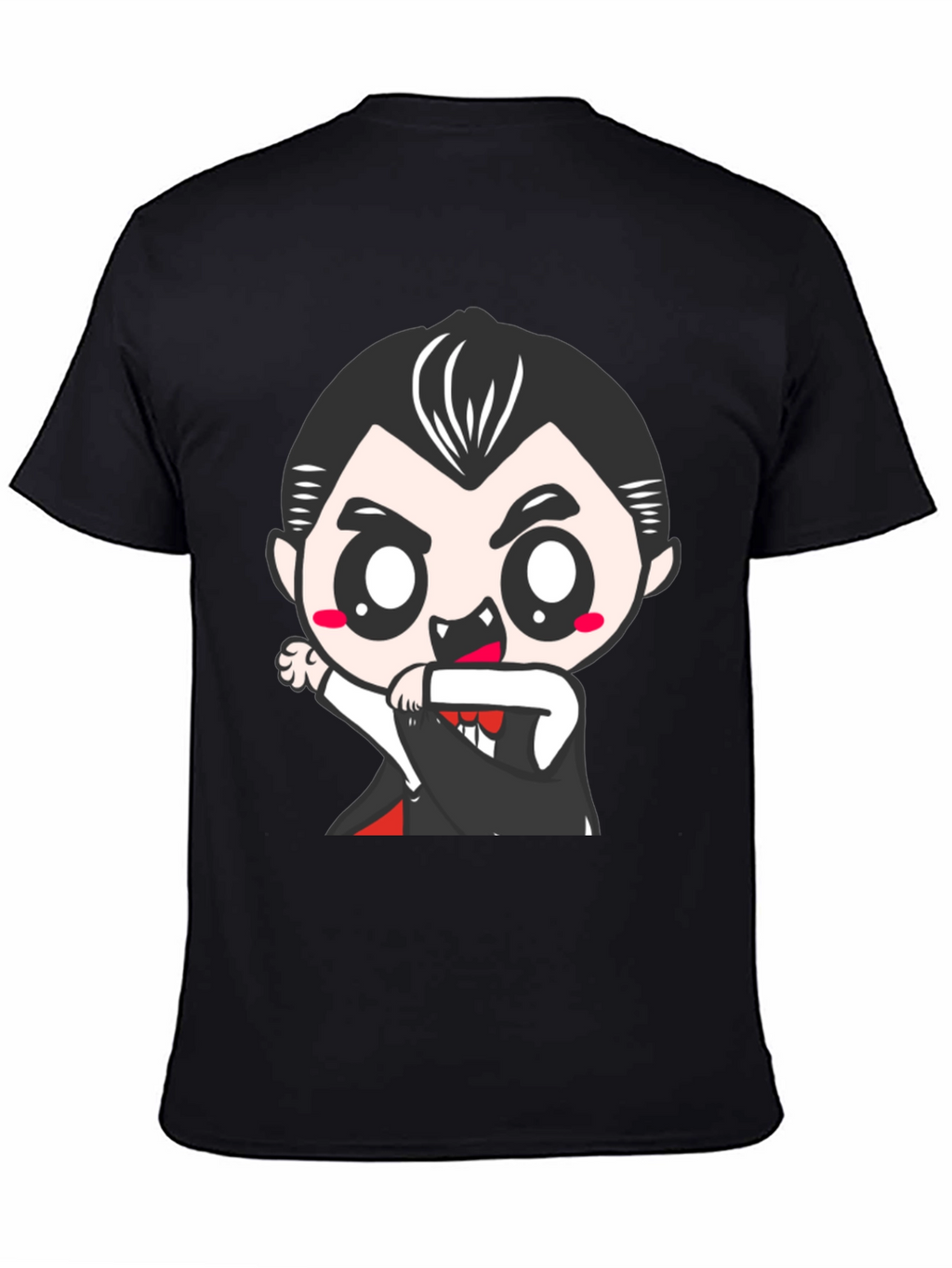 Cute Cartoon Vampire Graphic Tee