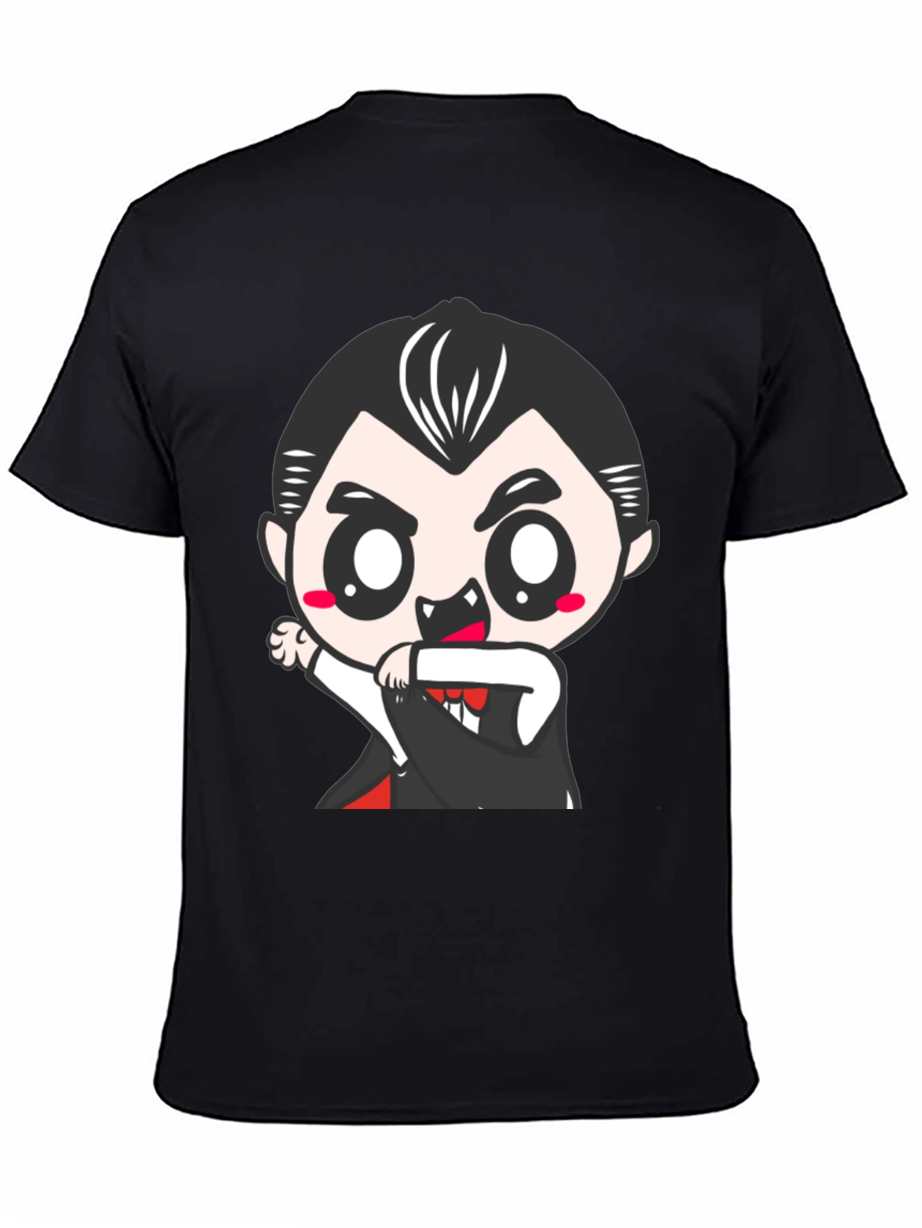 Cute Cartoon Vampire Graphic Tee