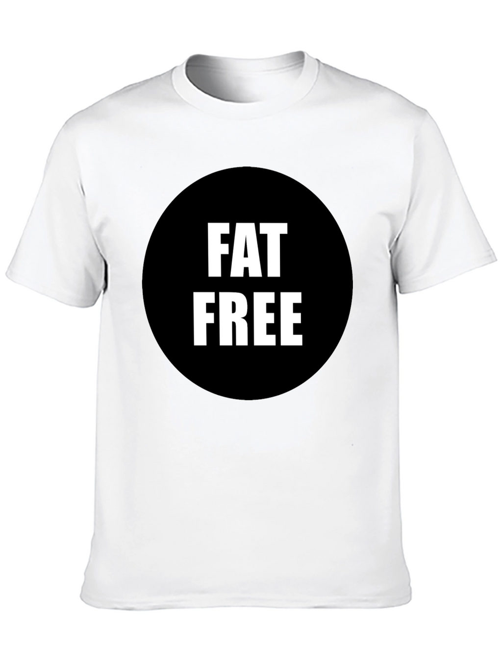 Fat Free Black Graphic Tee