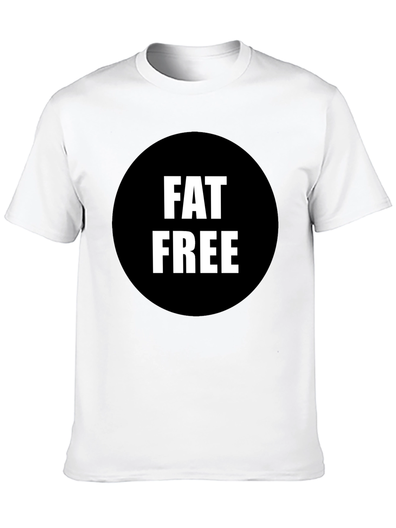 Fat Free Black Graphic Tee