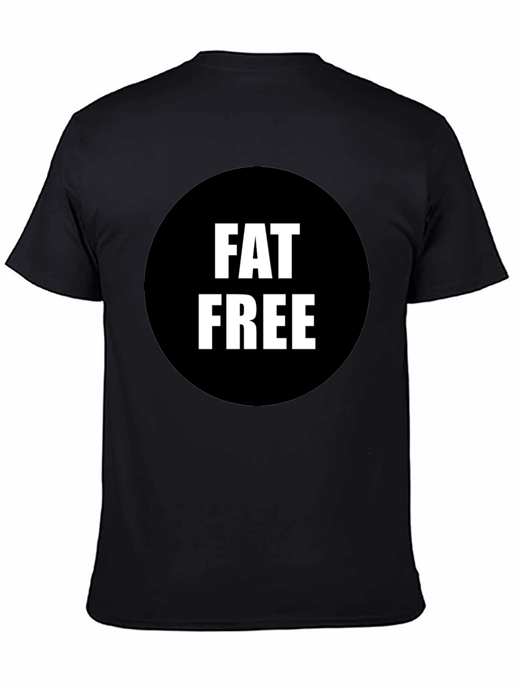 Fat Free Black Graphic Tee