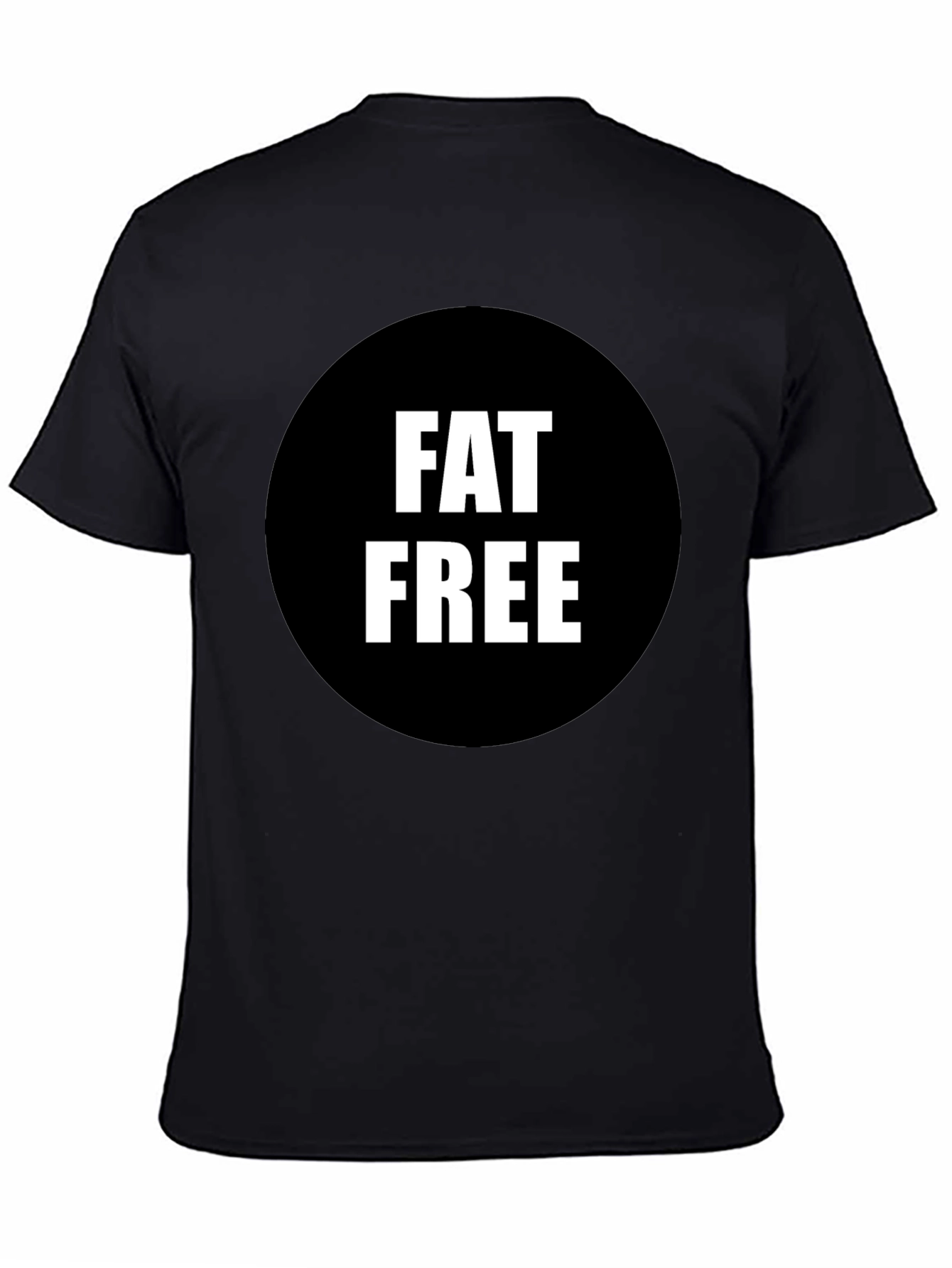 Fat Free Black Graphic Tee