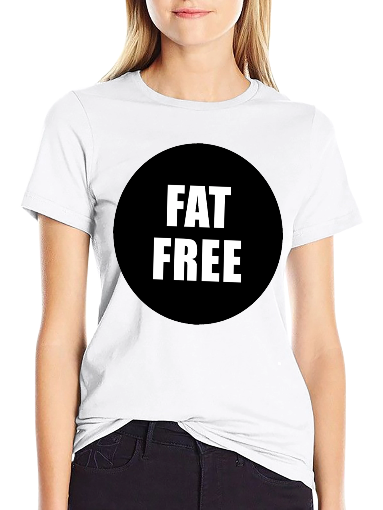 Fat Free Black Graphic Tee