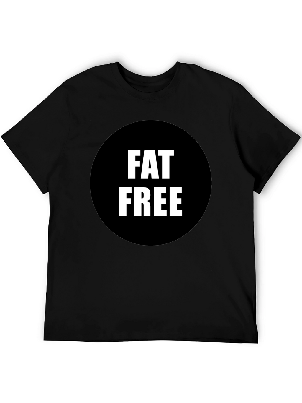 Fat Free Black Graphic Tee
