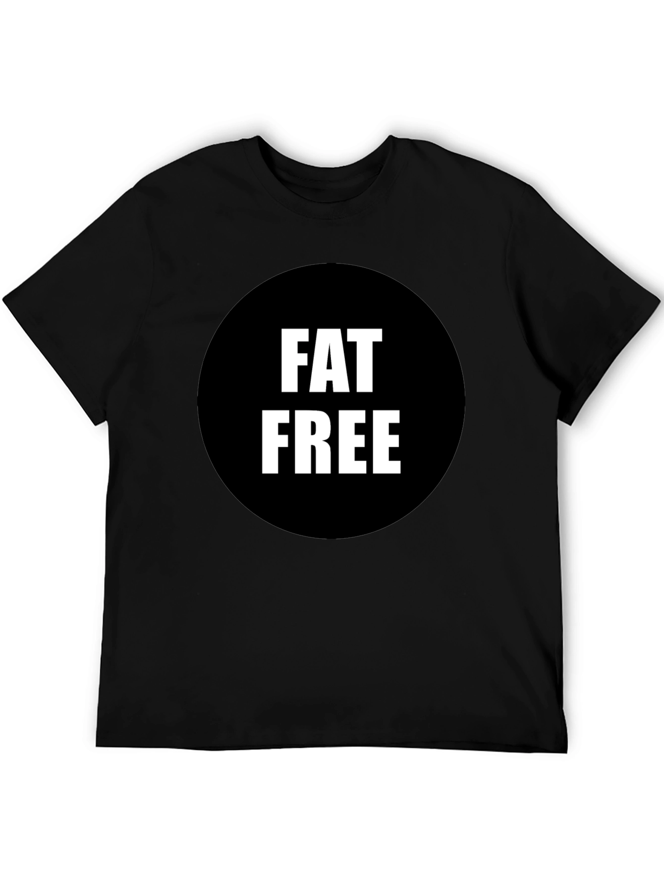 Fat Free Black Graphic Tee