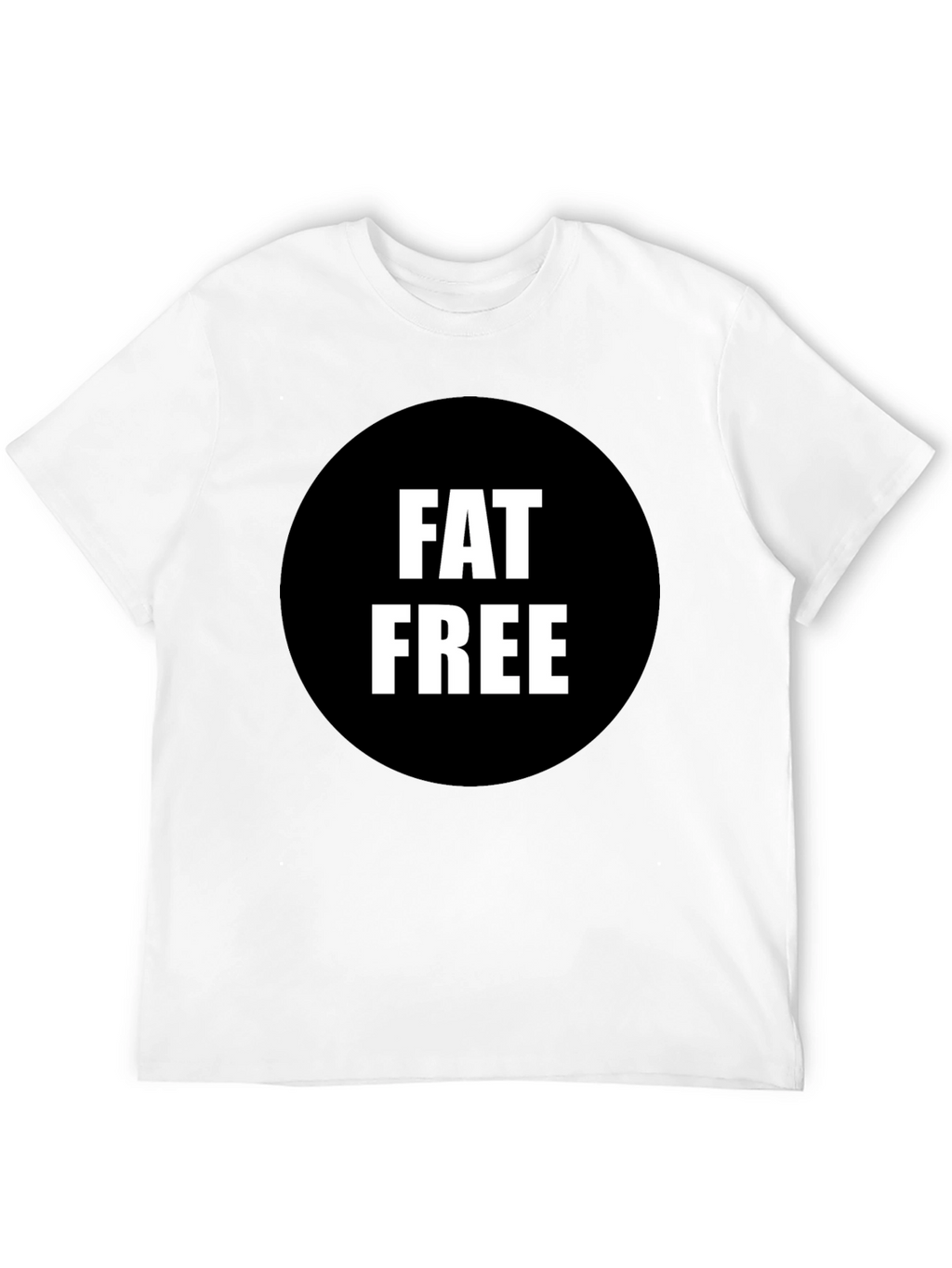 Fat Free Black Graphic Tee