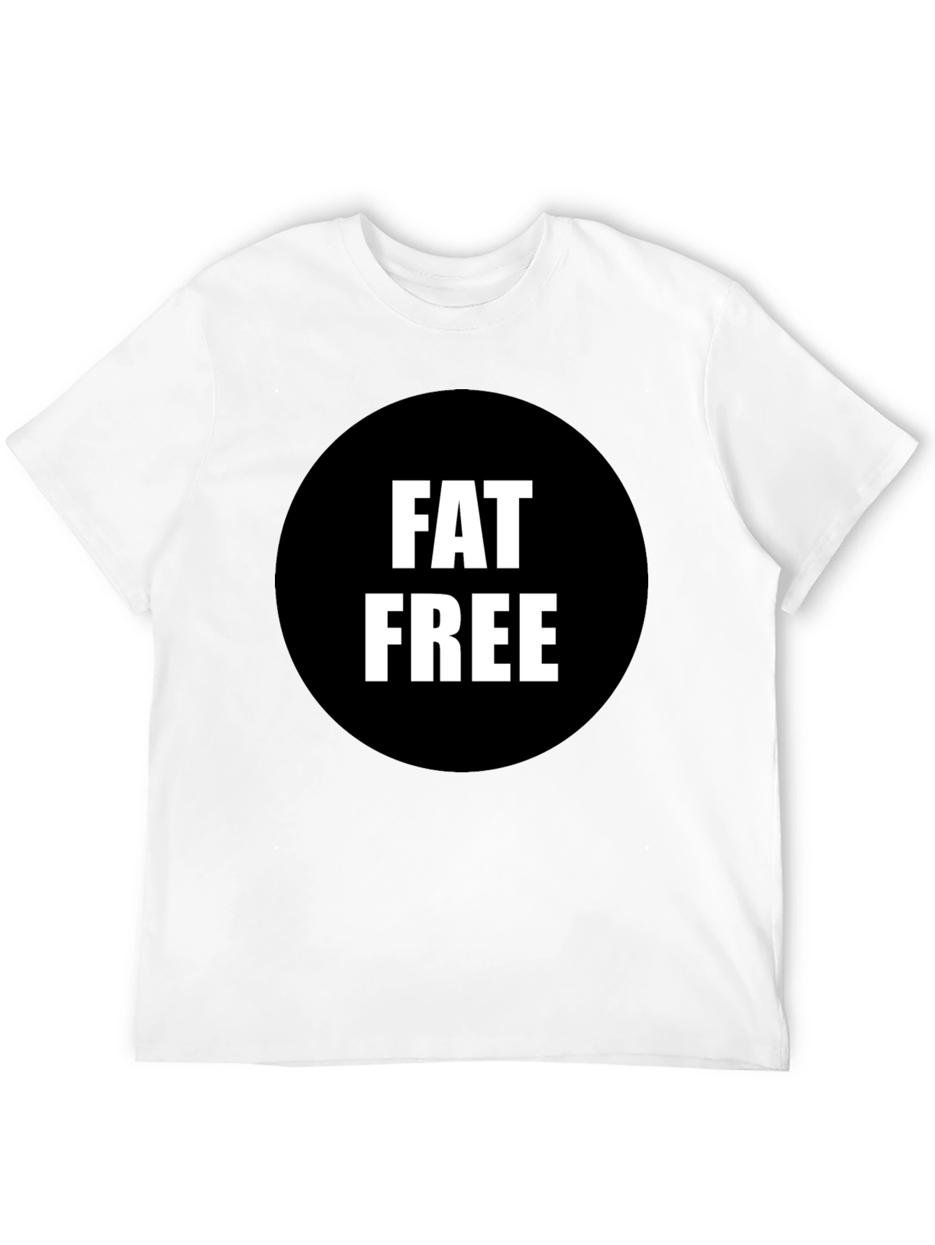Fat Free Black Graphic Tee