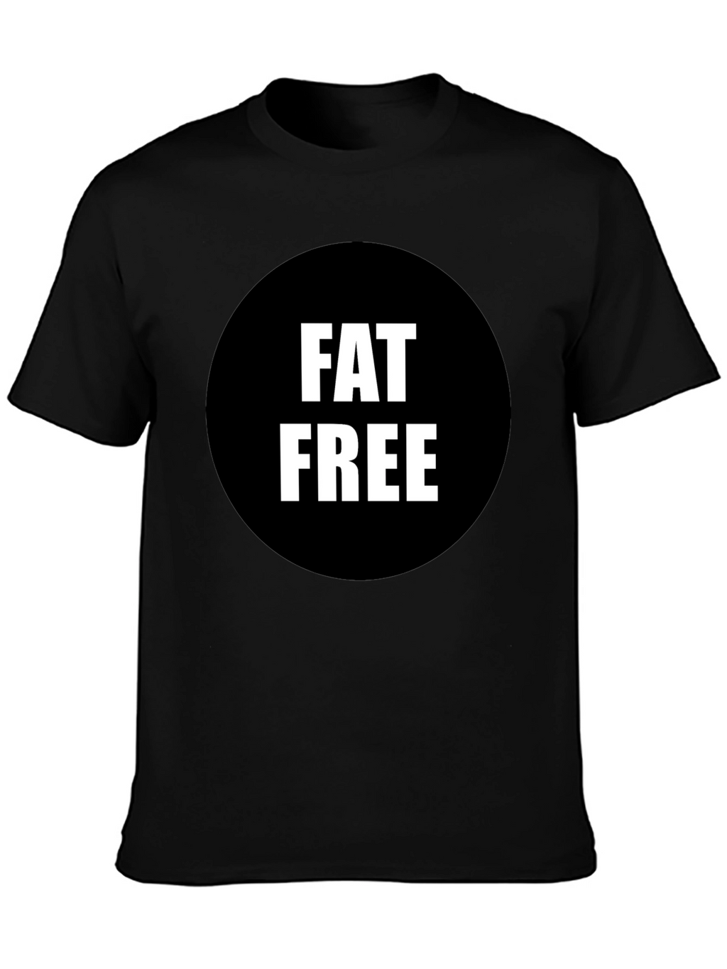 Fat Free Black Graphic Tee