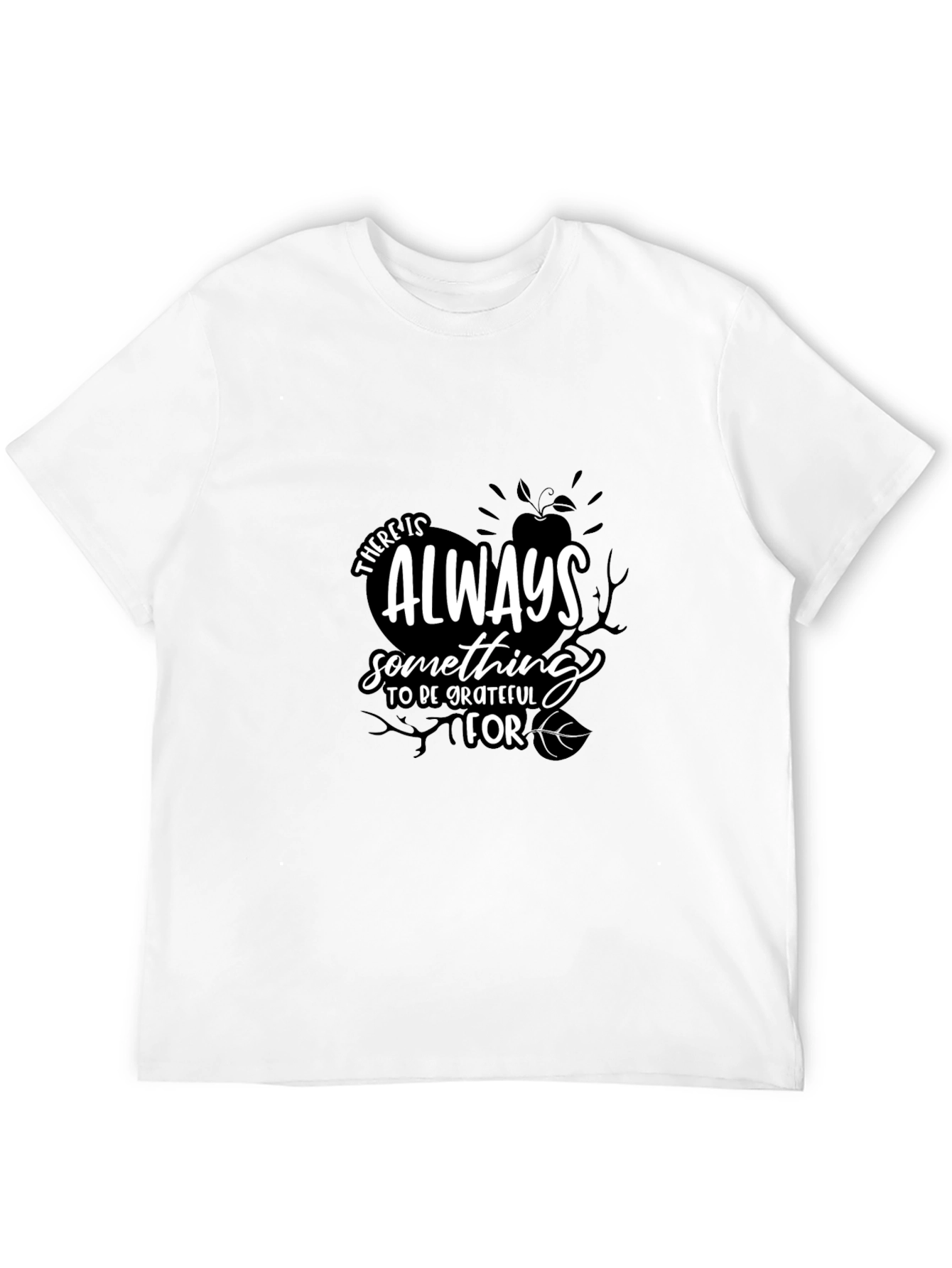 Grateful Black Graphic Tee | Soft Cotton Blend T-Shirt