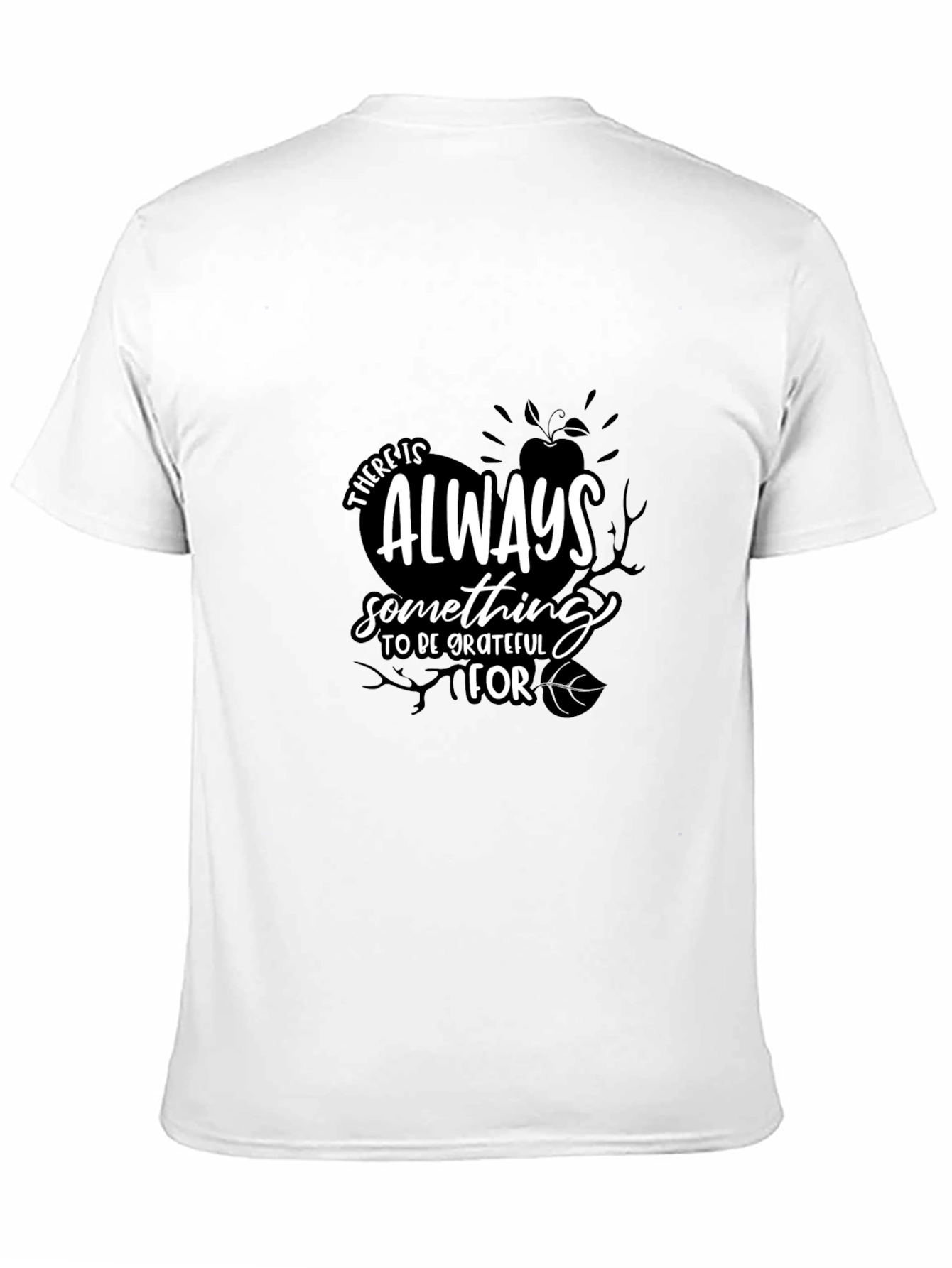 Grateful Black Graphic Tee | Soft Cotton Blend T-Shirt