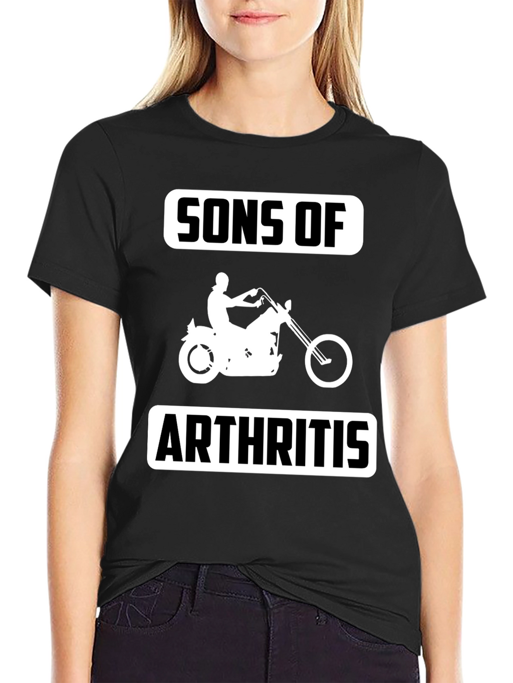 Sons Of Arthritis Biker T-Shirt Funny Graphic Tee