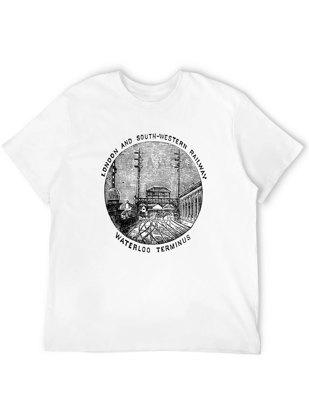 London Waterloo Terminus Graphic T-Shirt