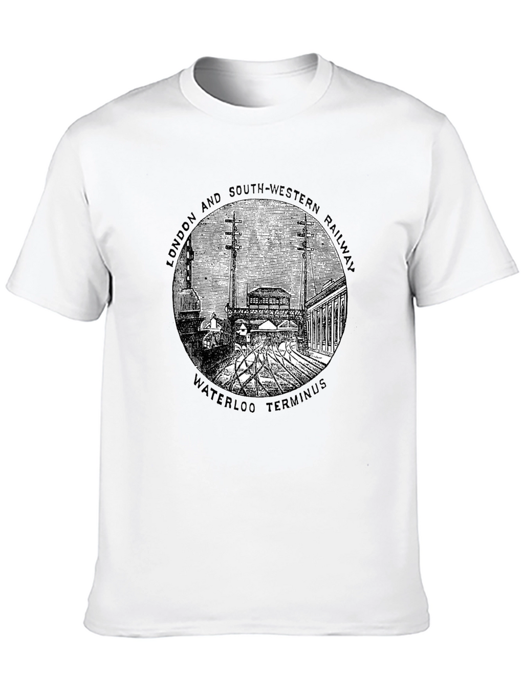 London Waterloo Terminus Graphic T-Shirt