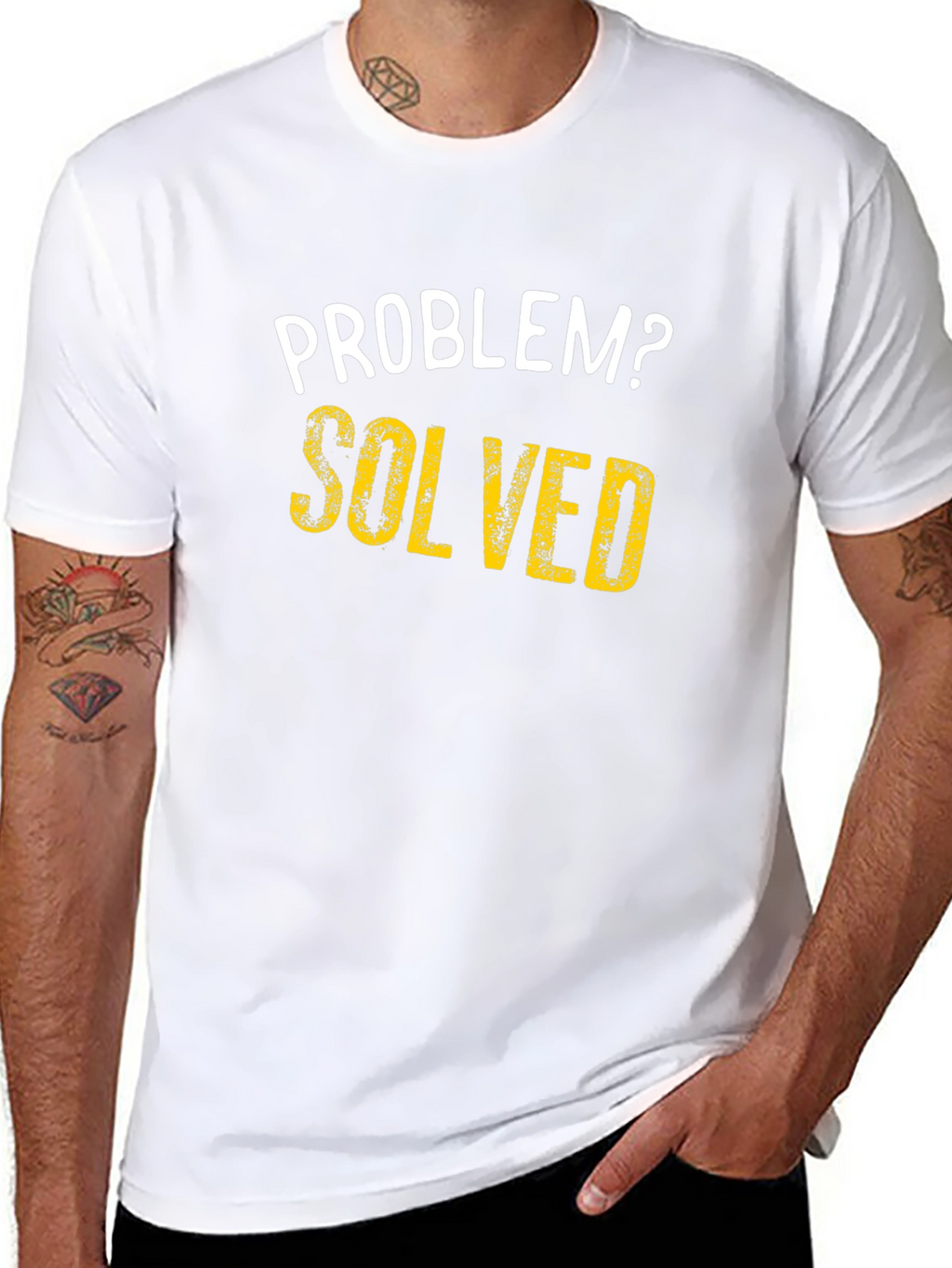Problem Solved T-Shirt - Funny Sarcastic Tee
