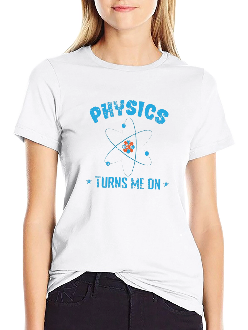Physics Turns Me On Funny Science T-Shirt