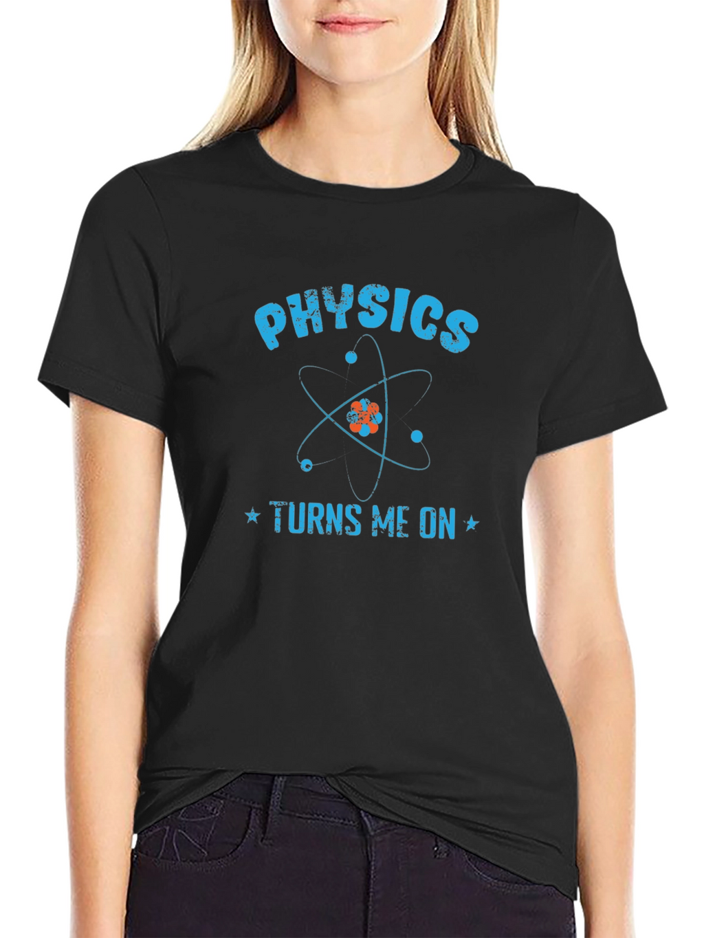 Physics Turns Me On Funny Science T-Shirt