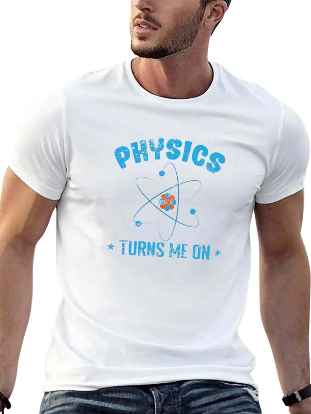 Physics Turns Me On Funny Science T-Shirt