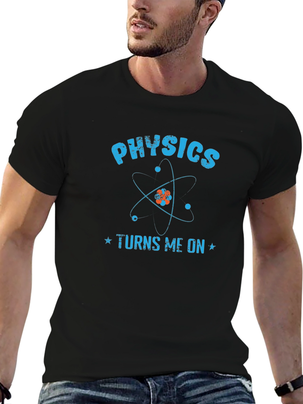 Physics Turns Me On Funny Science T-Shirt