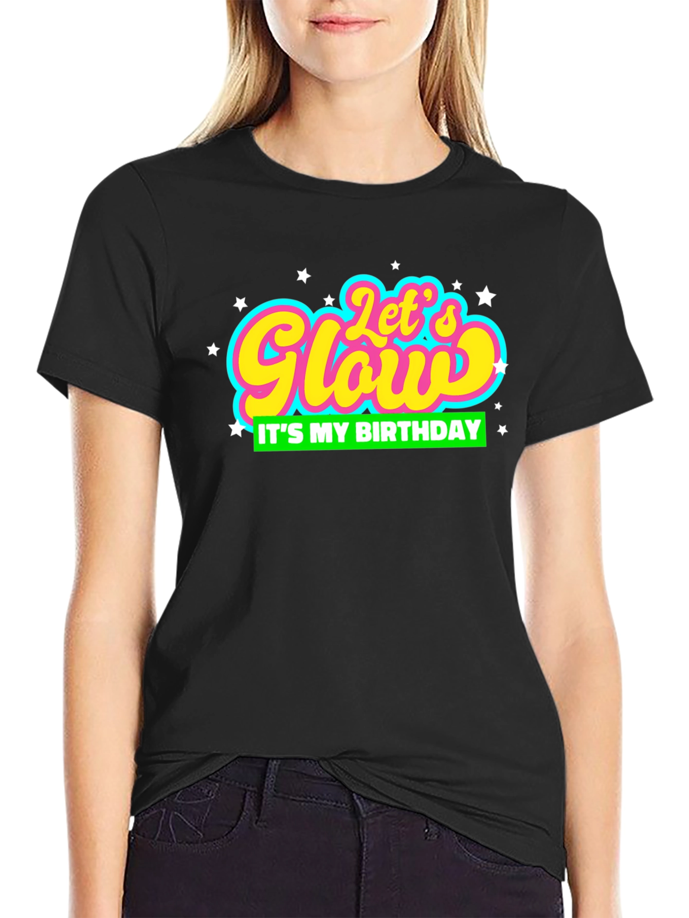 Lets Glow Its My Birthday T-Shirt