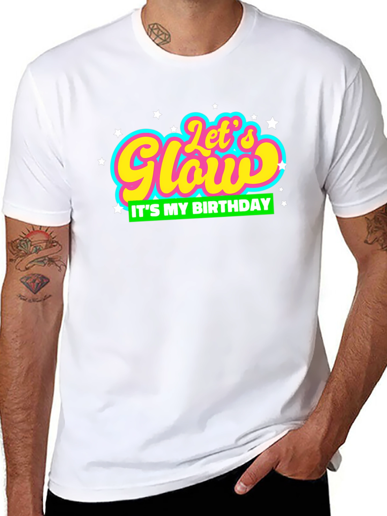 Lets Glow Its My Birthday T-Shirt