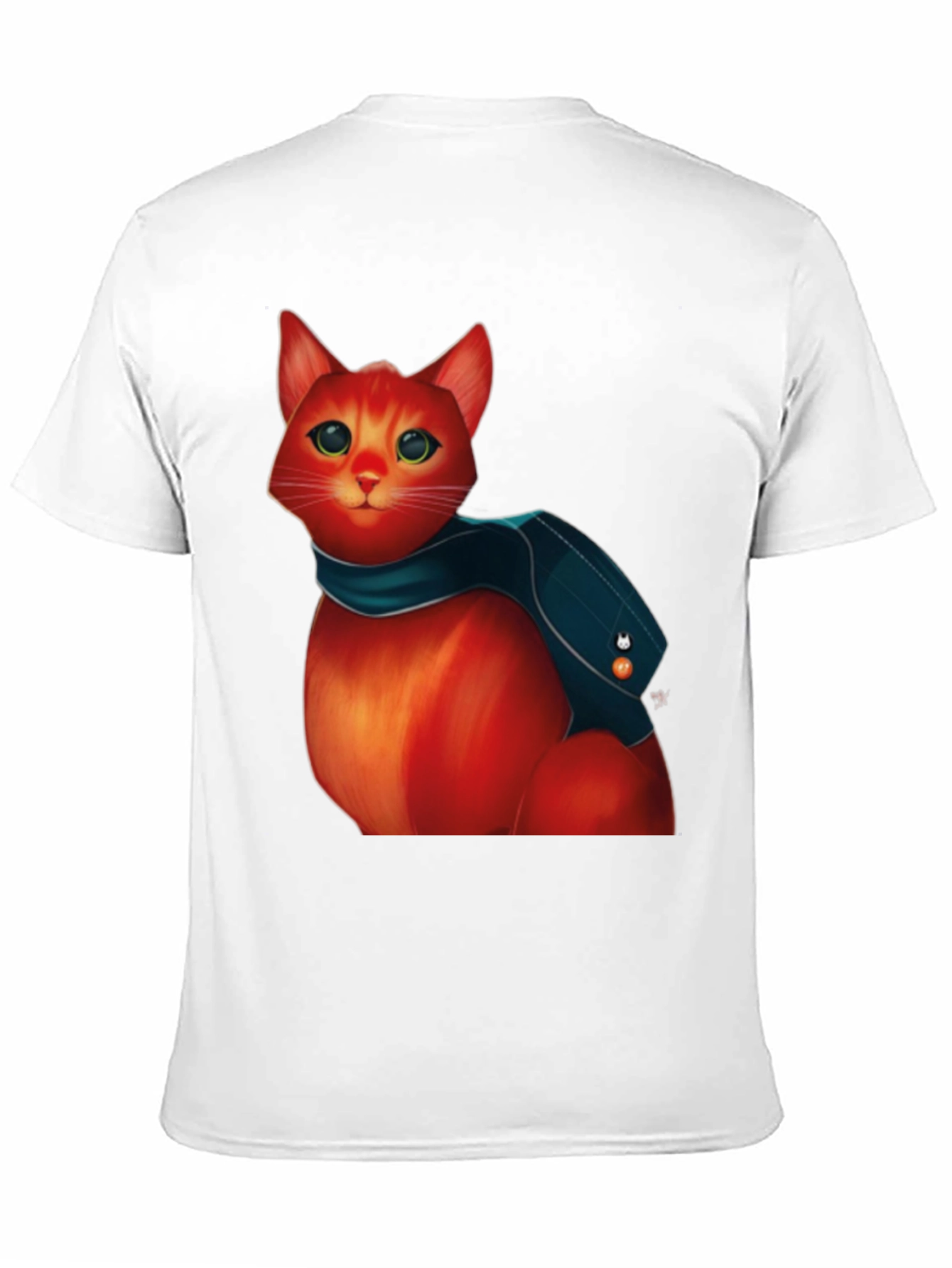 Cat Graphic Tee - Urban Style