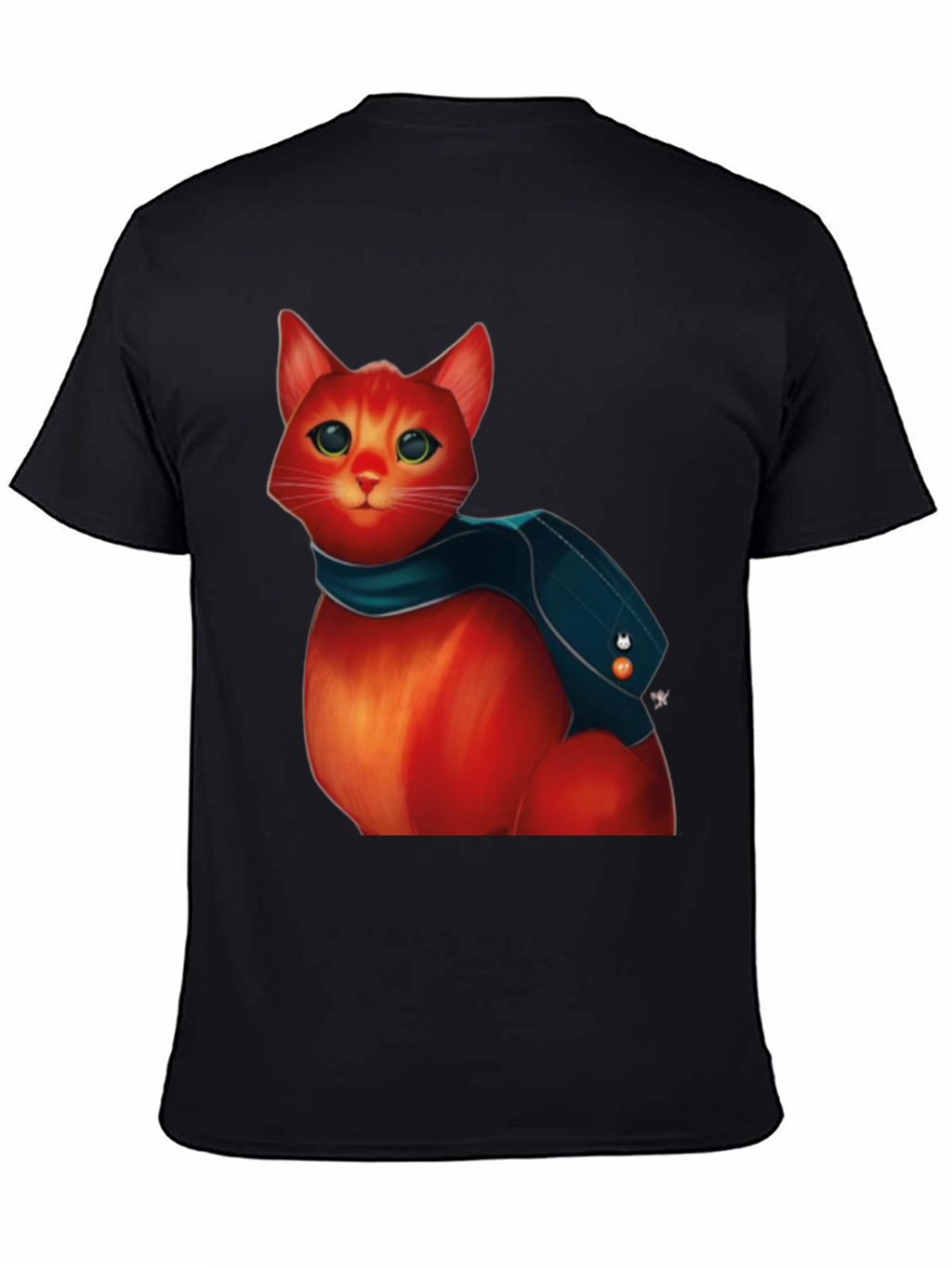 Cat Graphic Tee - Urban Style