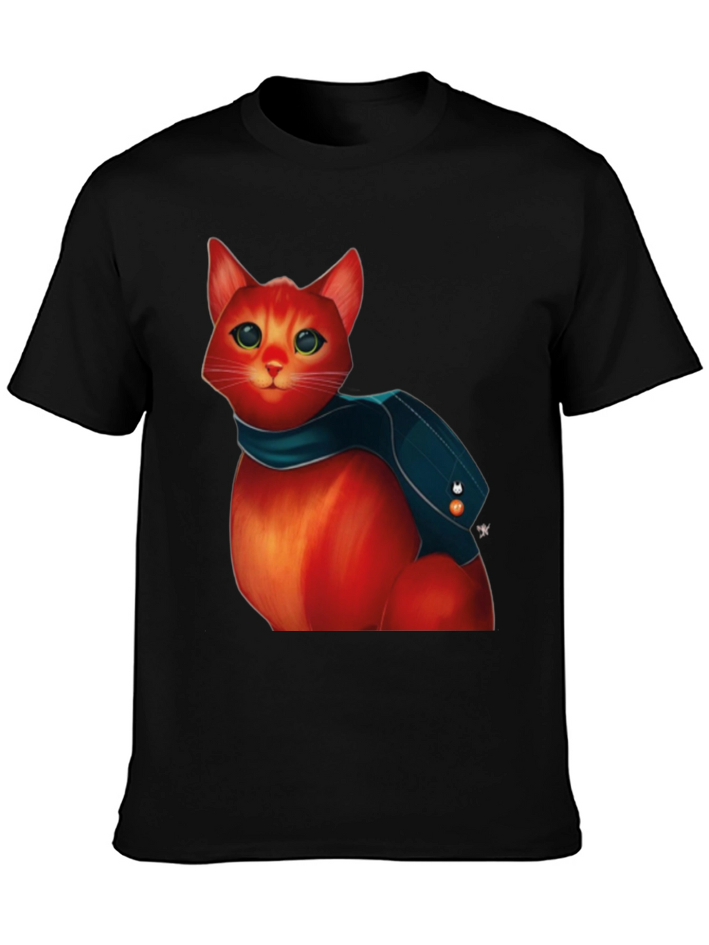 Cat Graphic Tee - Urban Style