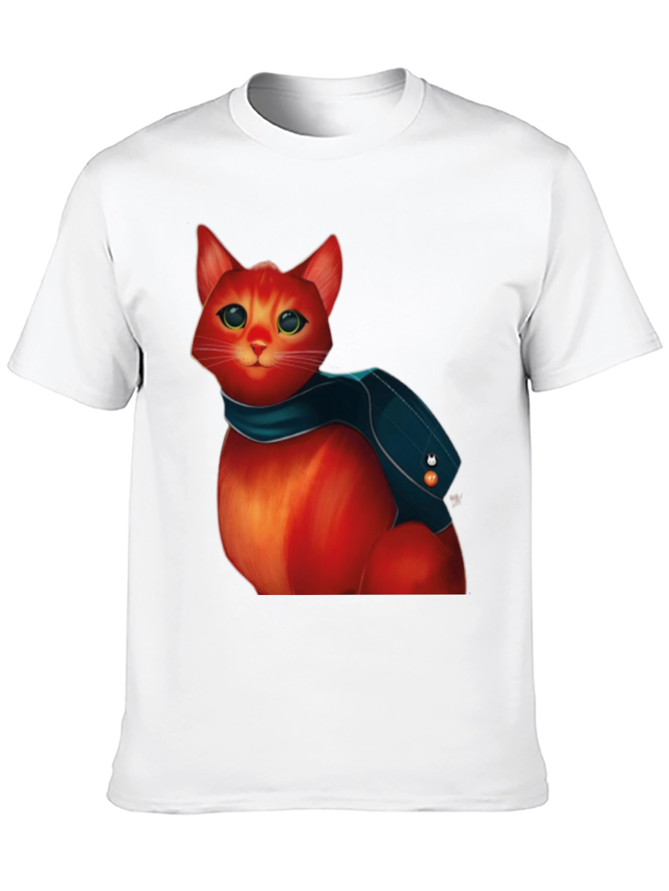 Cat Graphic Tee - Urban Style