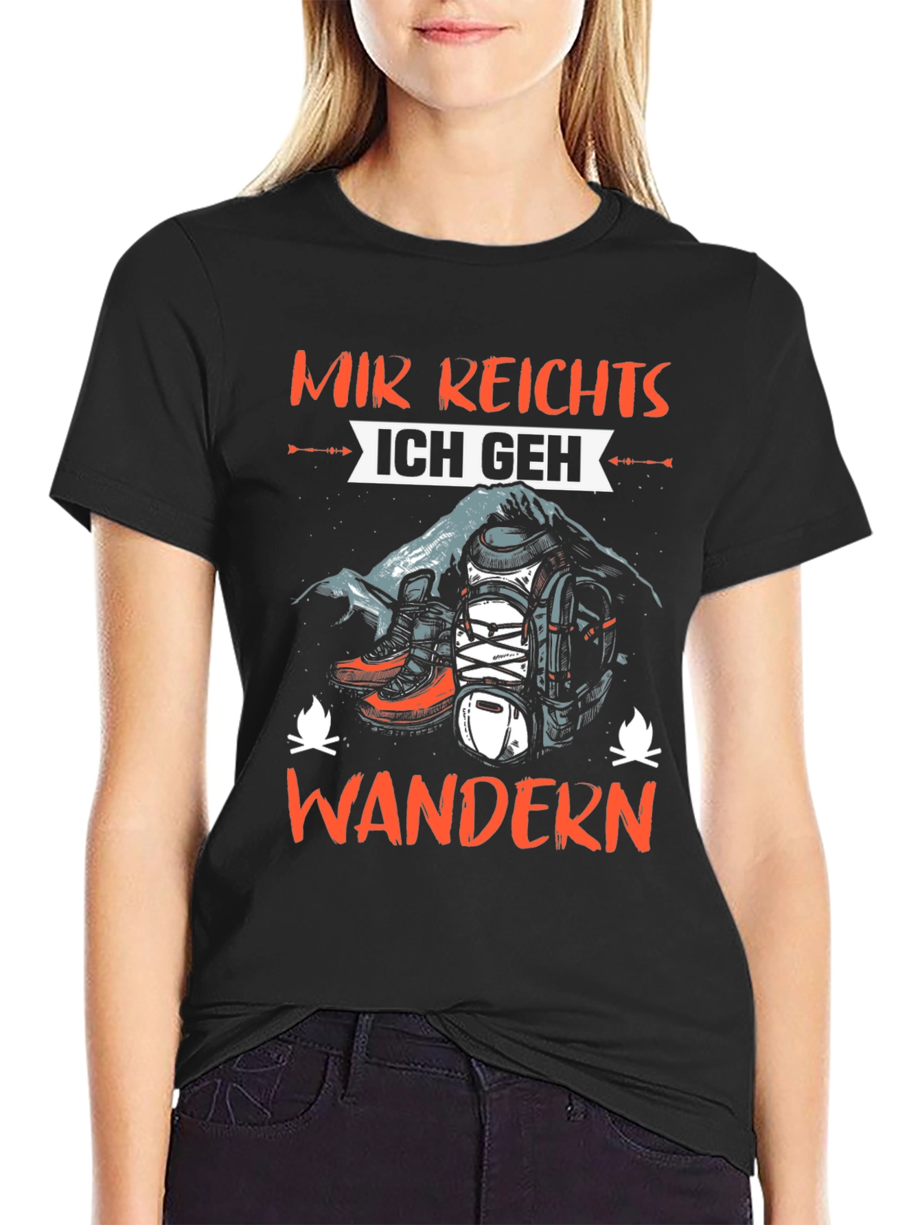 Hiking Adventure T-Shirt - Mir Reichts Ich Geh Wandern