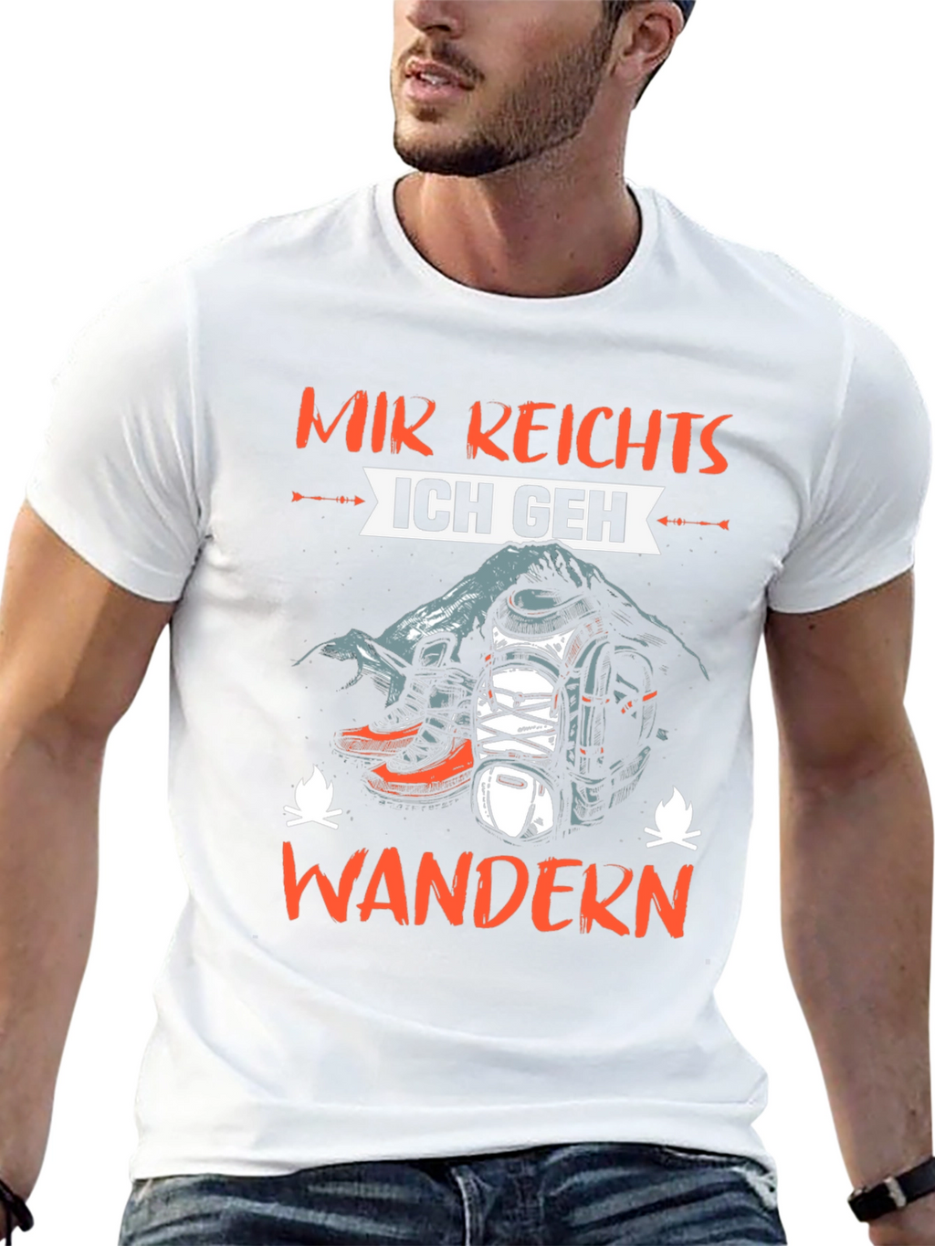 Hiking Adventure T-Shirt - Mir Reichts Ich Geh Wandern