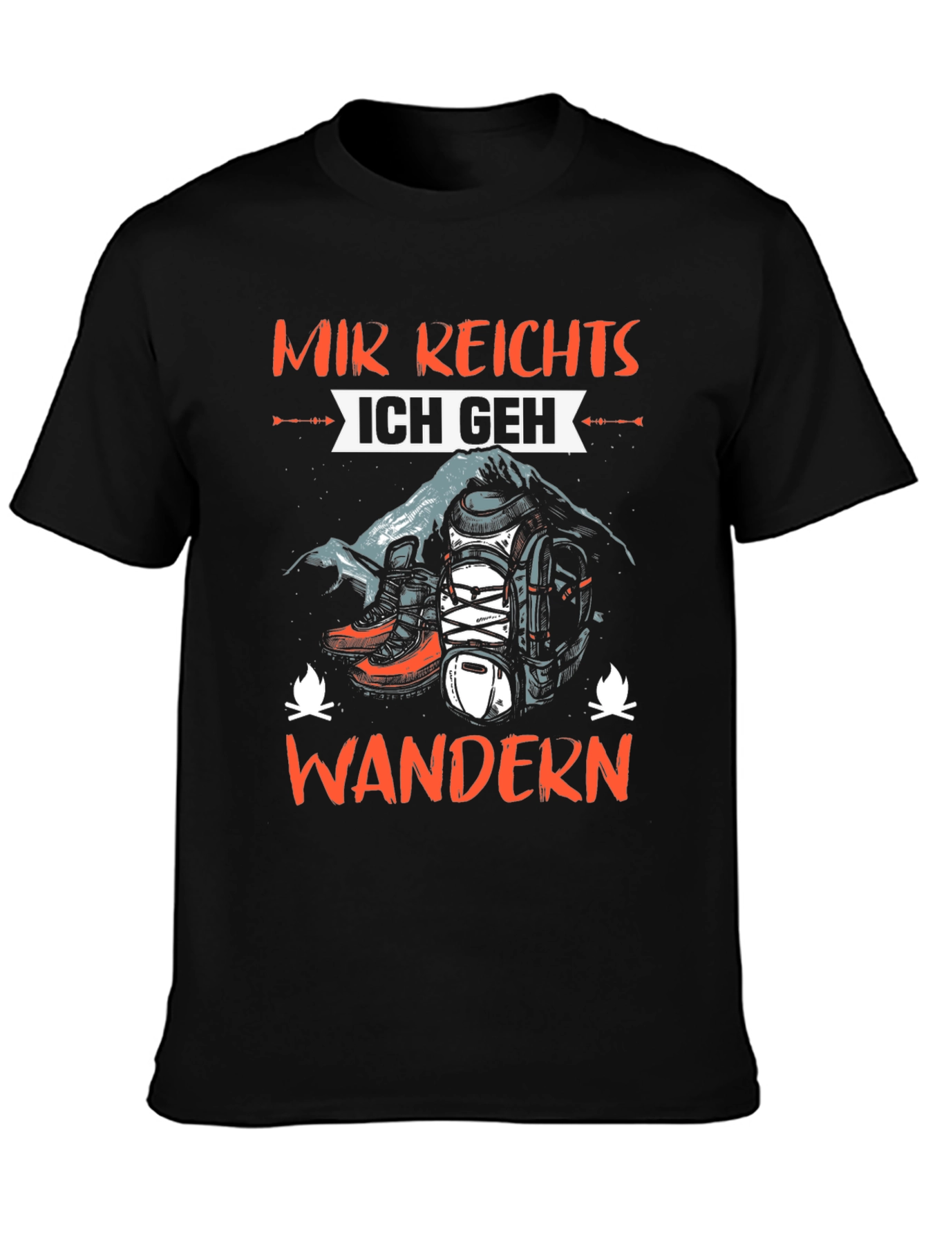 Hiking Adventure T-Shirt - Mir Reichts Ich Geh Wandern