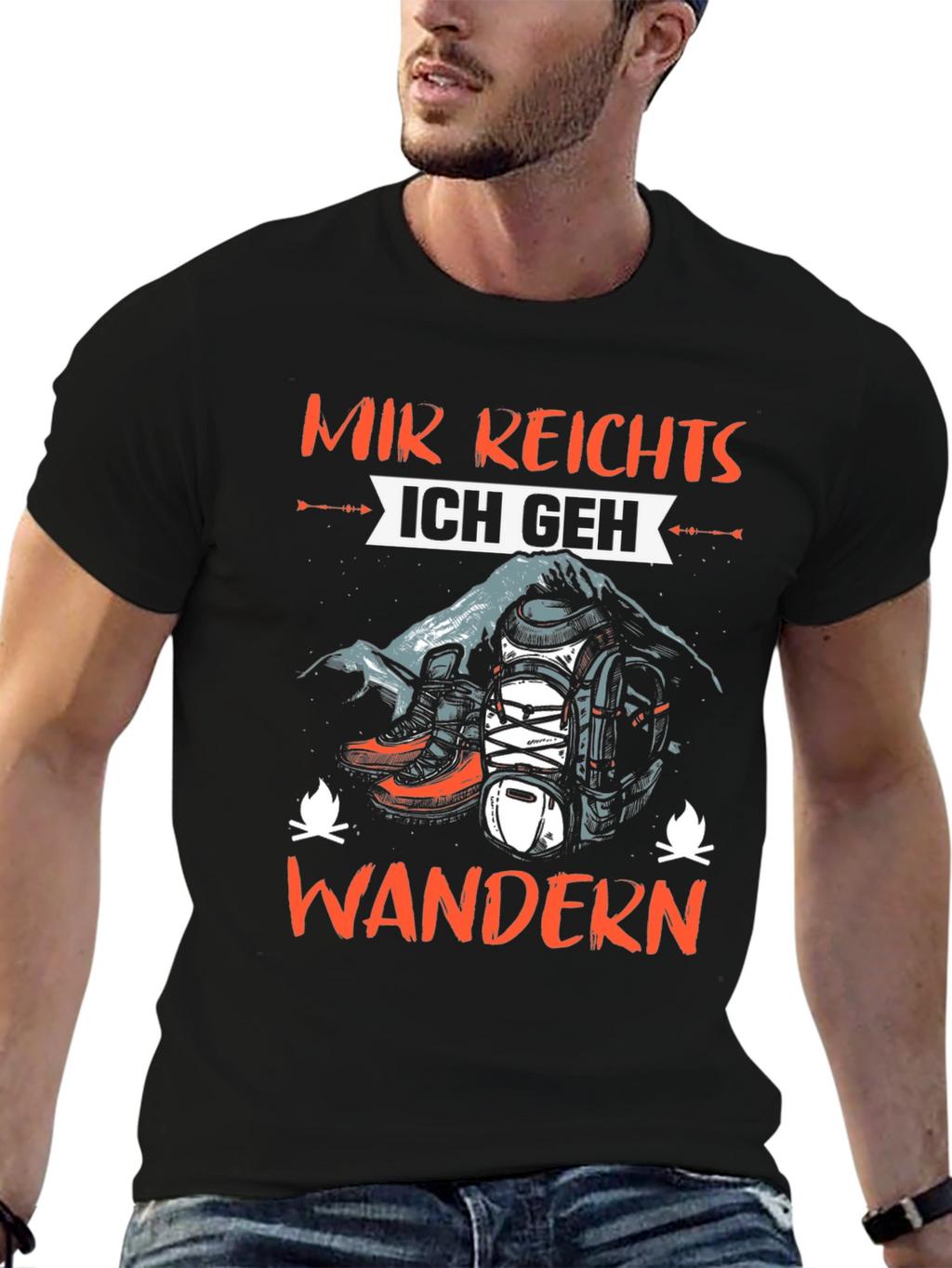 Hiking Adventure T-Shirt - Mir Reichts Ich Geh Wandern