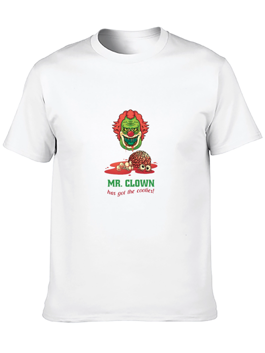 Creepy Clown T-Shirt: Mr. Clown Has Got The Coolies