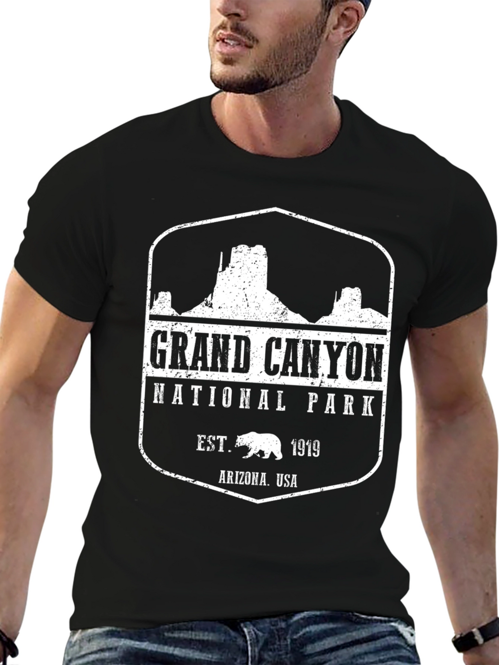 Grand Canyon National Park Black T-Shirt