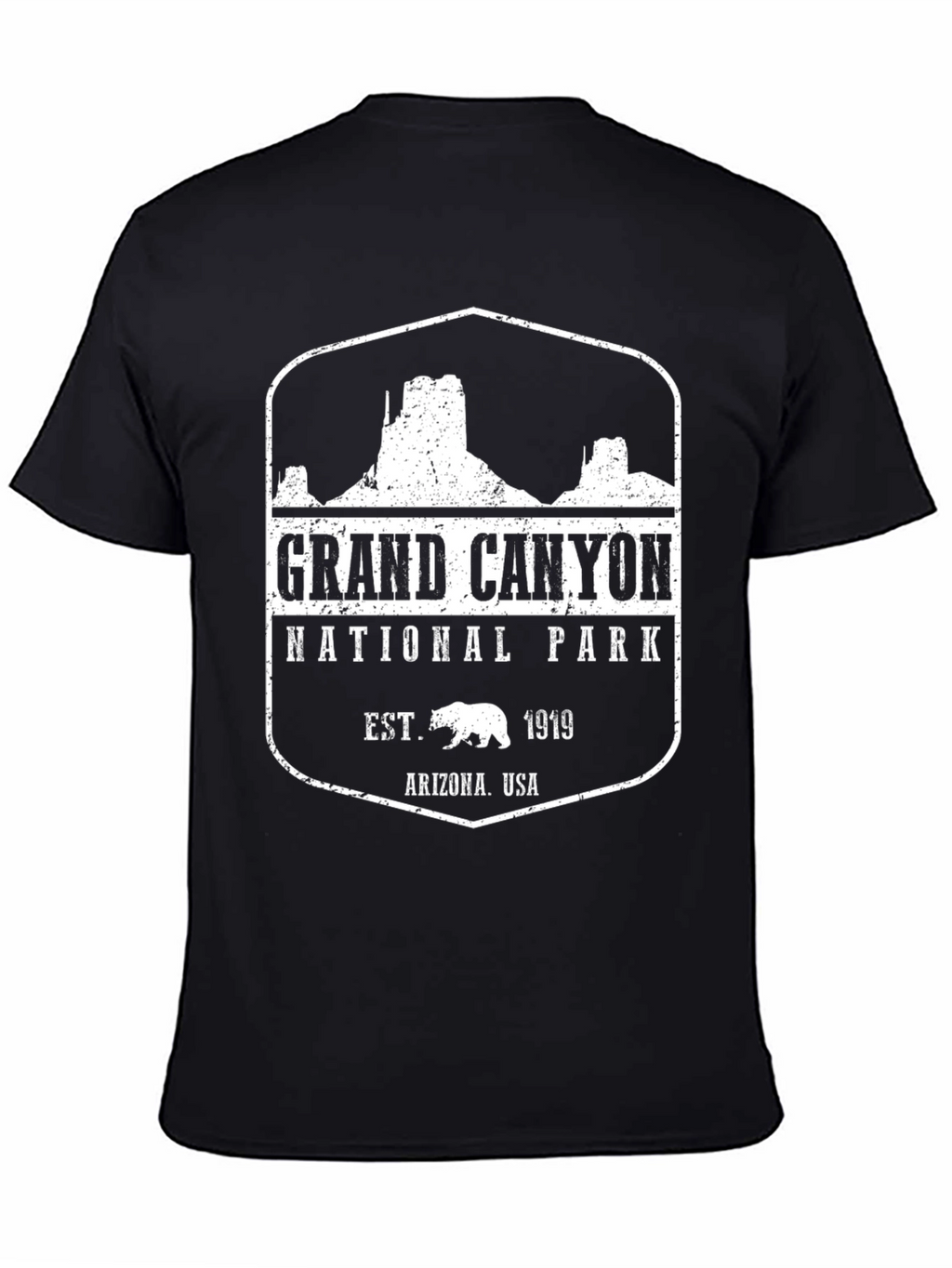 Grand Canyon National Park Black T-Shirt