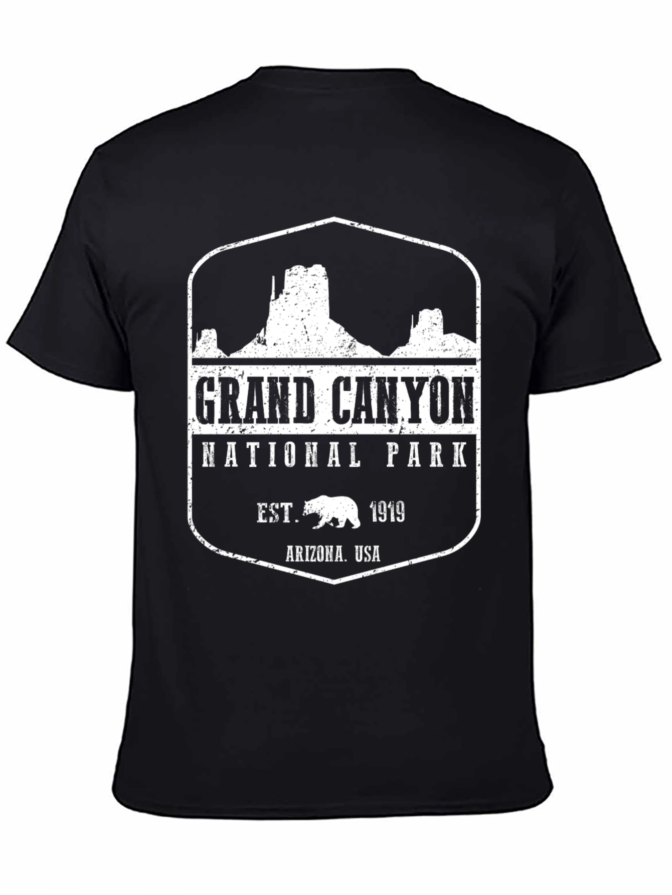 Grand Canyon National Park Black T-Shirt