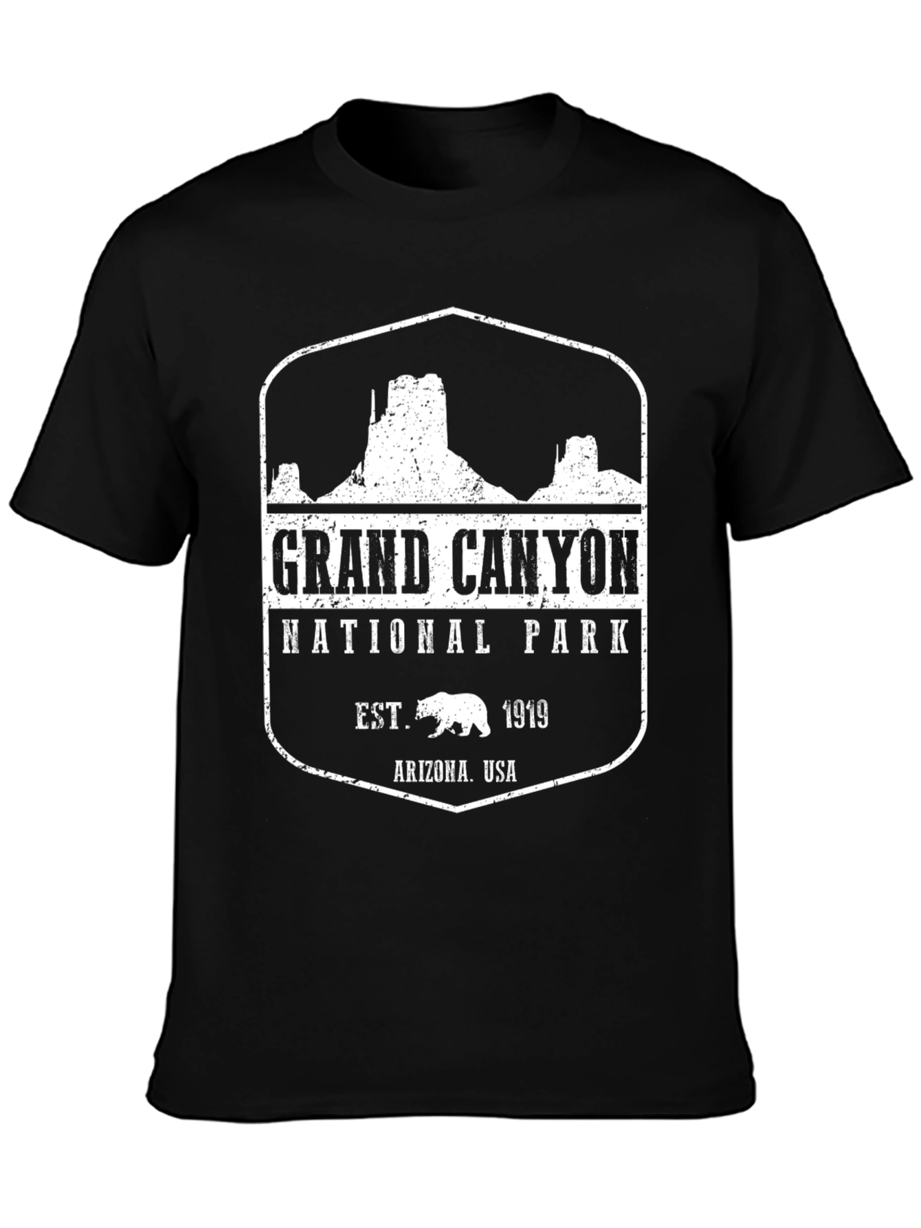 Grand Canyon National Park Black T-Shirt