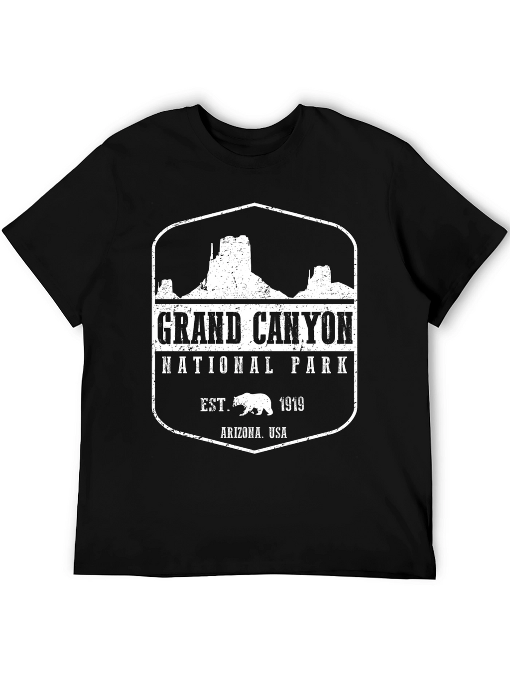 Grand Canyon National Park Black T-Shirt