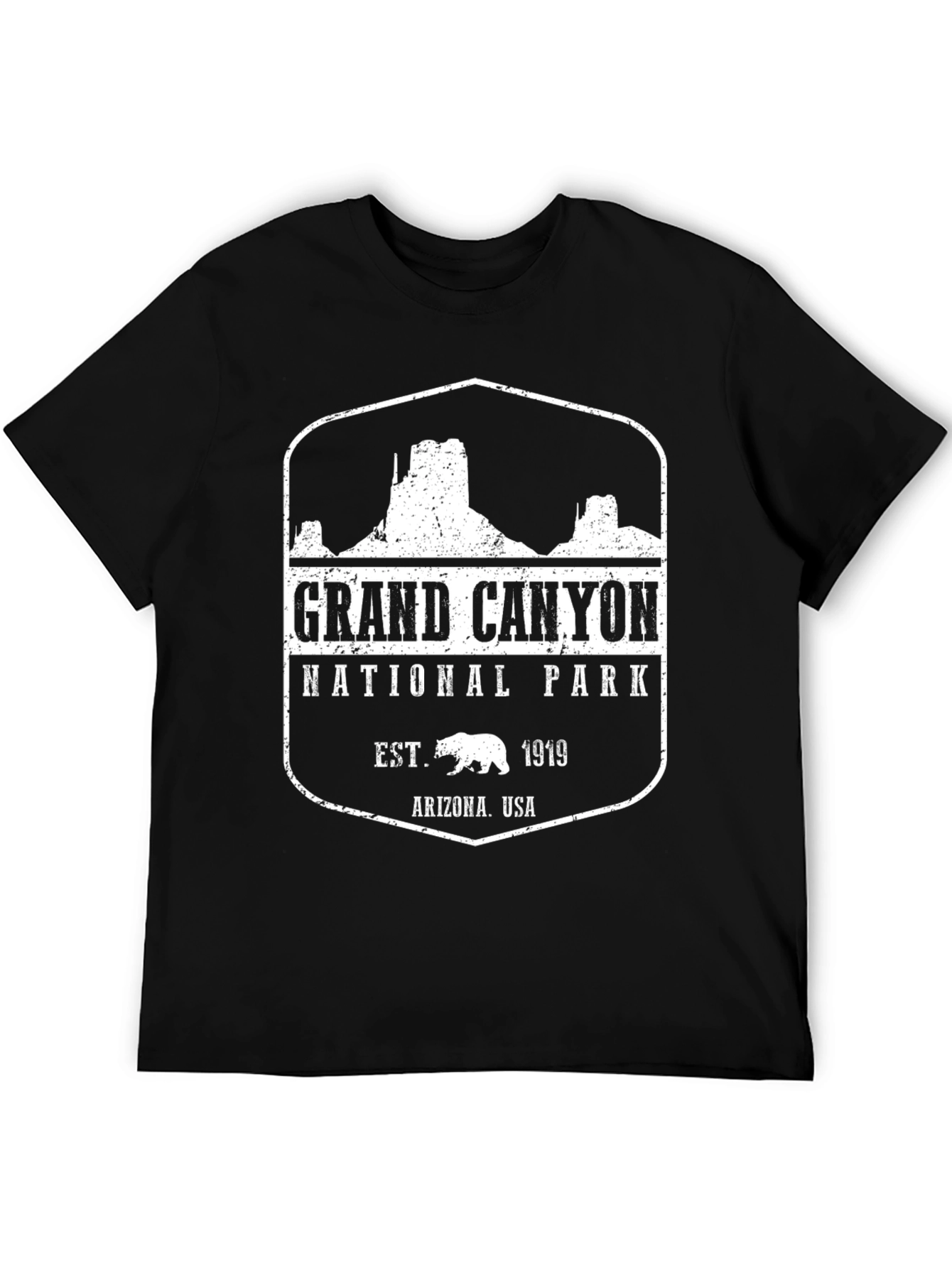 Grand Canyon National Park Black T-Shirt