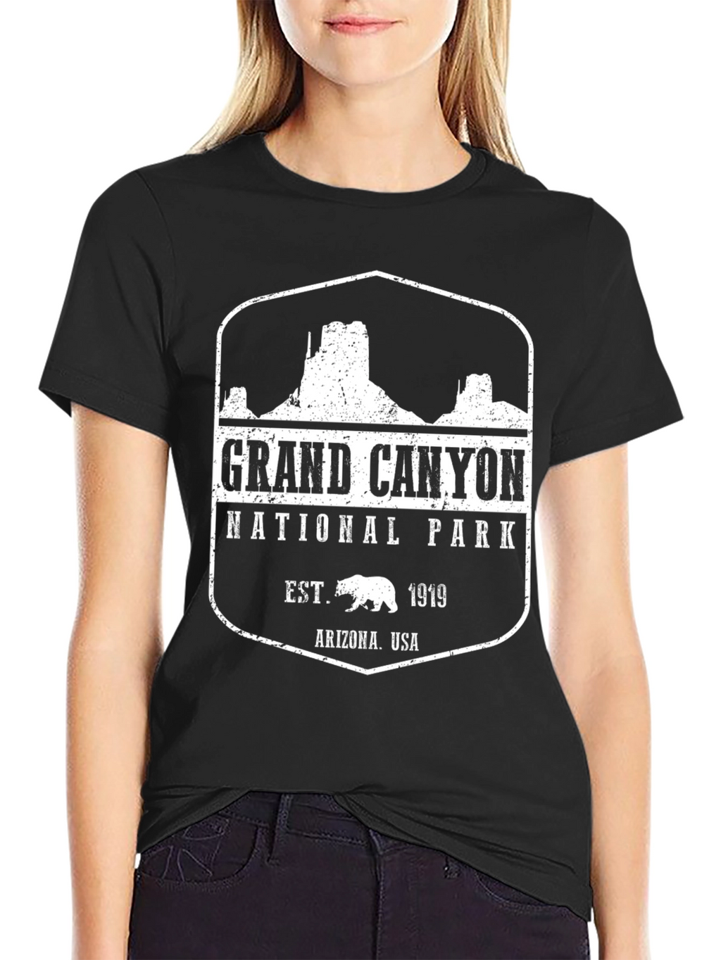 Grand Canyon National Park Black T-Shirt