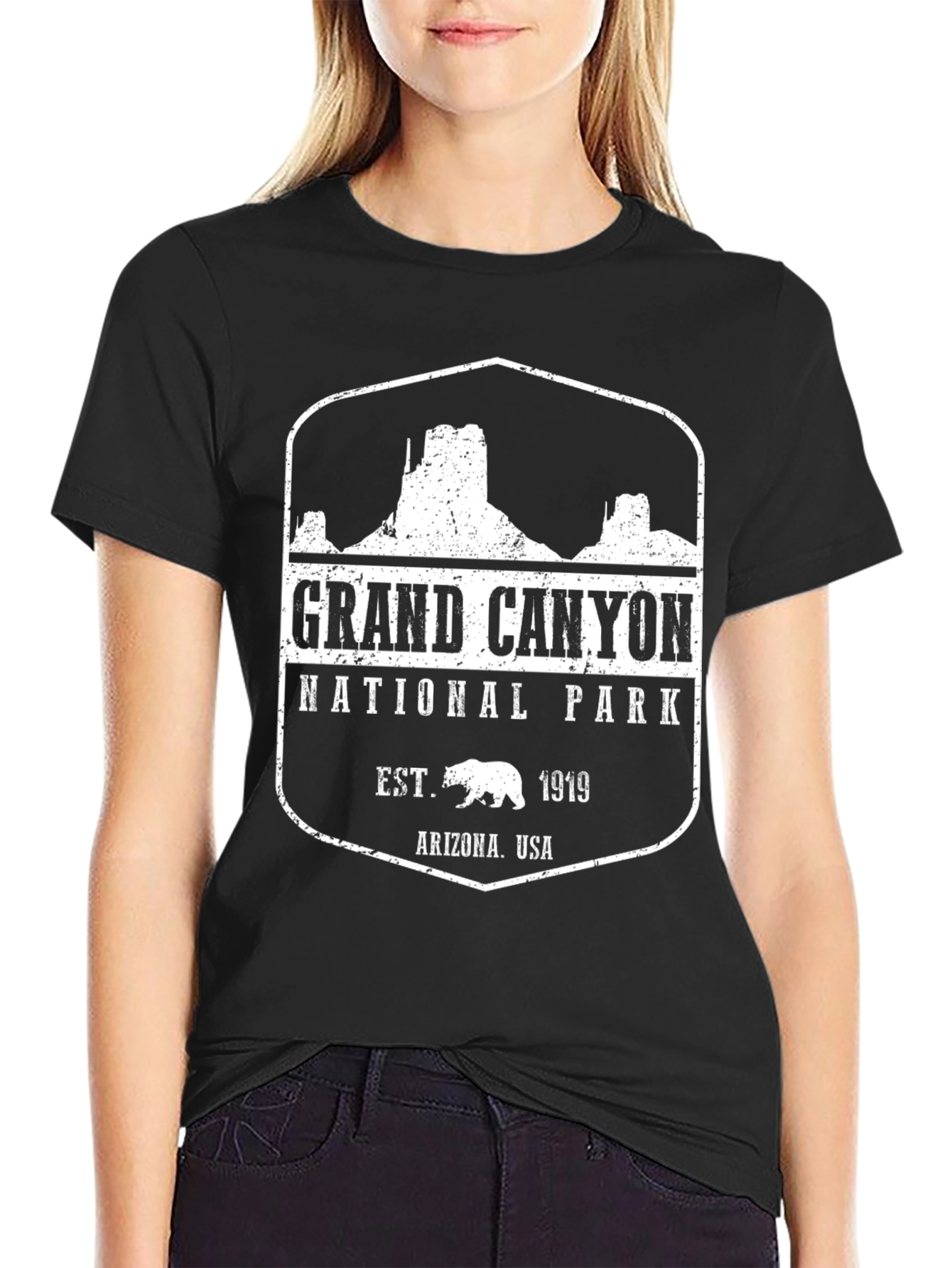 Grand Canyon National Park Black T-Shirt