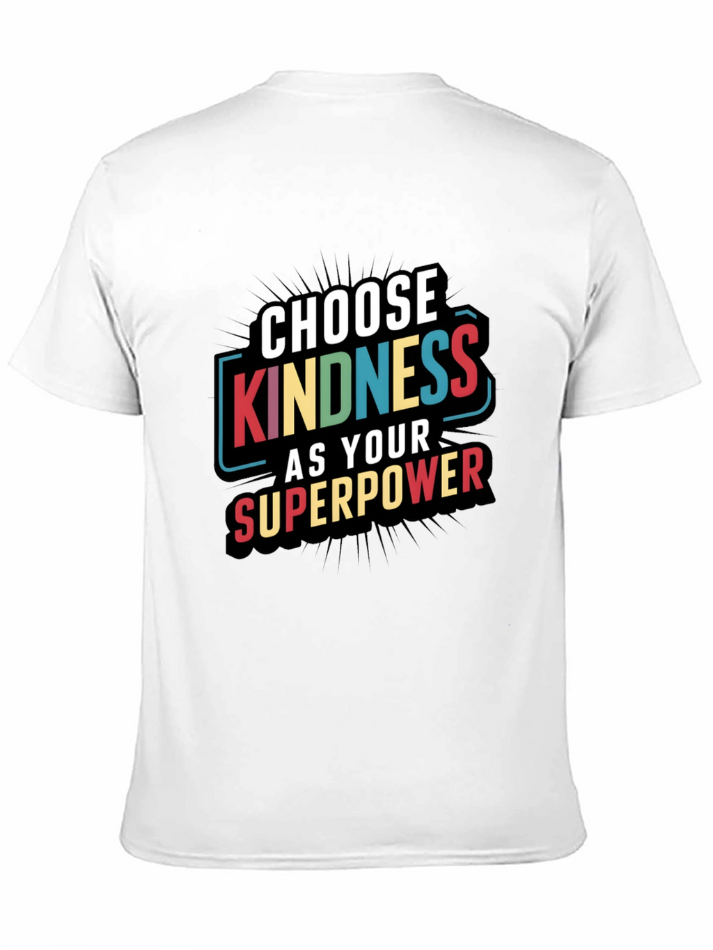 Kindness Superpower Black T-Shirt