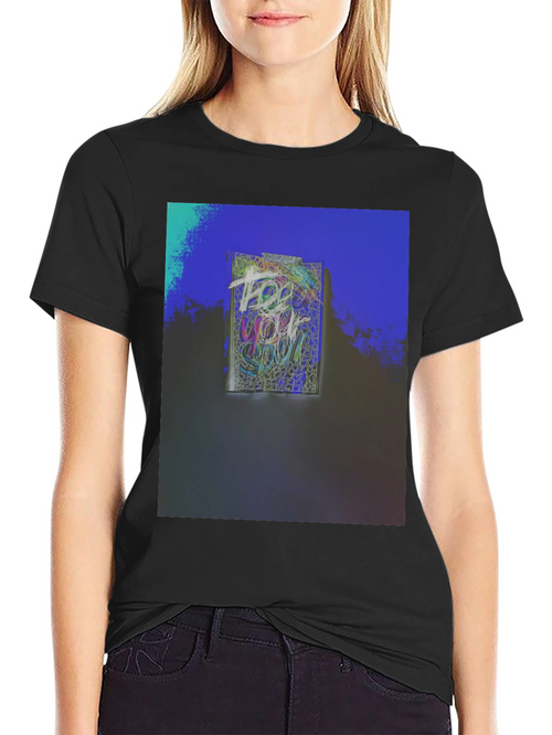 Abstract Graphic Tee - Artistic Soul Design