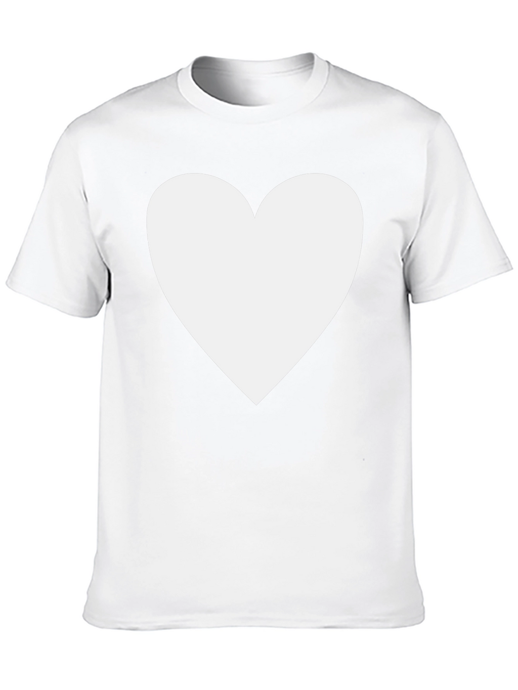 Heart Graphic T-Shirt - Soft Cotton Blend