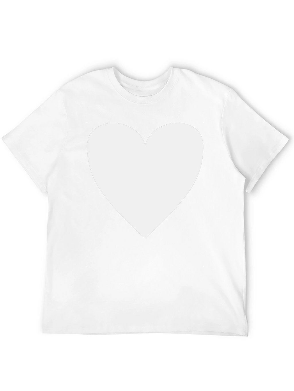 Heart Graphic T-Shirt - Soft Cotton Blend
