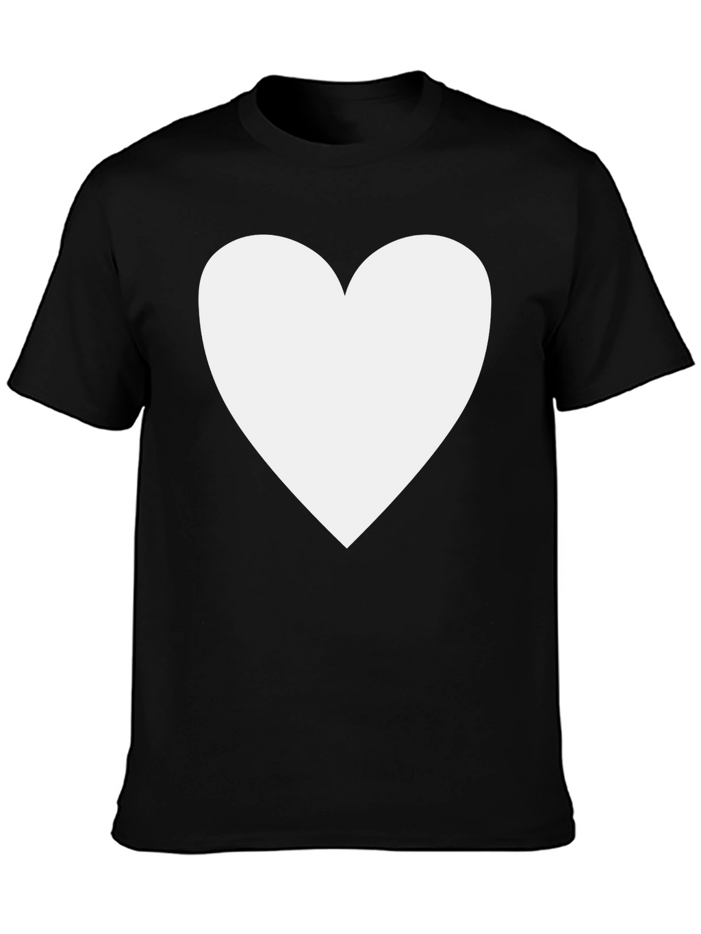 Heart Graphic T-Shirt - Soft Cotton Blend
