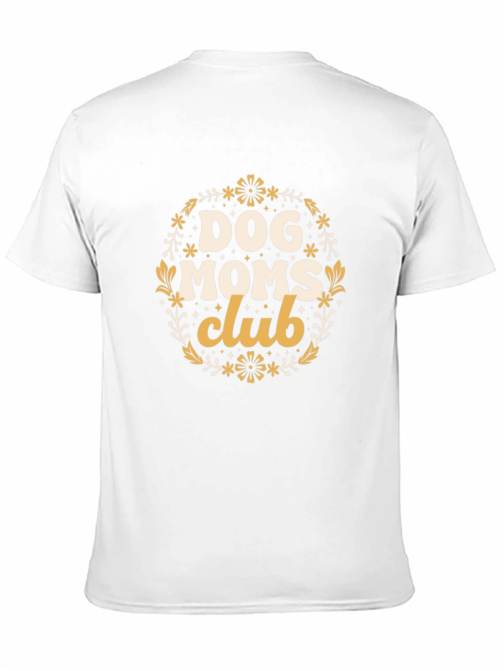 Dog Moms Club Graphic Tee - Black