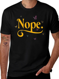 Nope Butterfly Graphic Tee