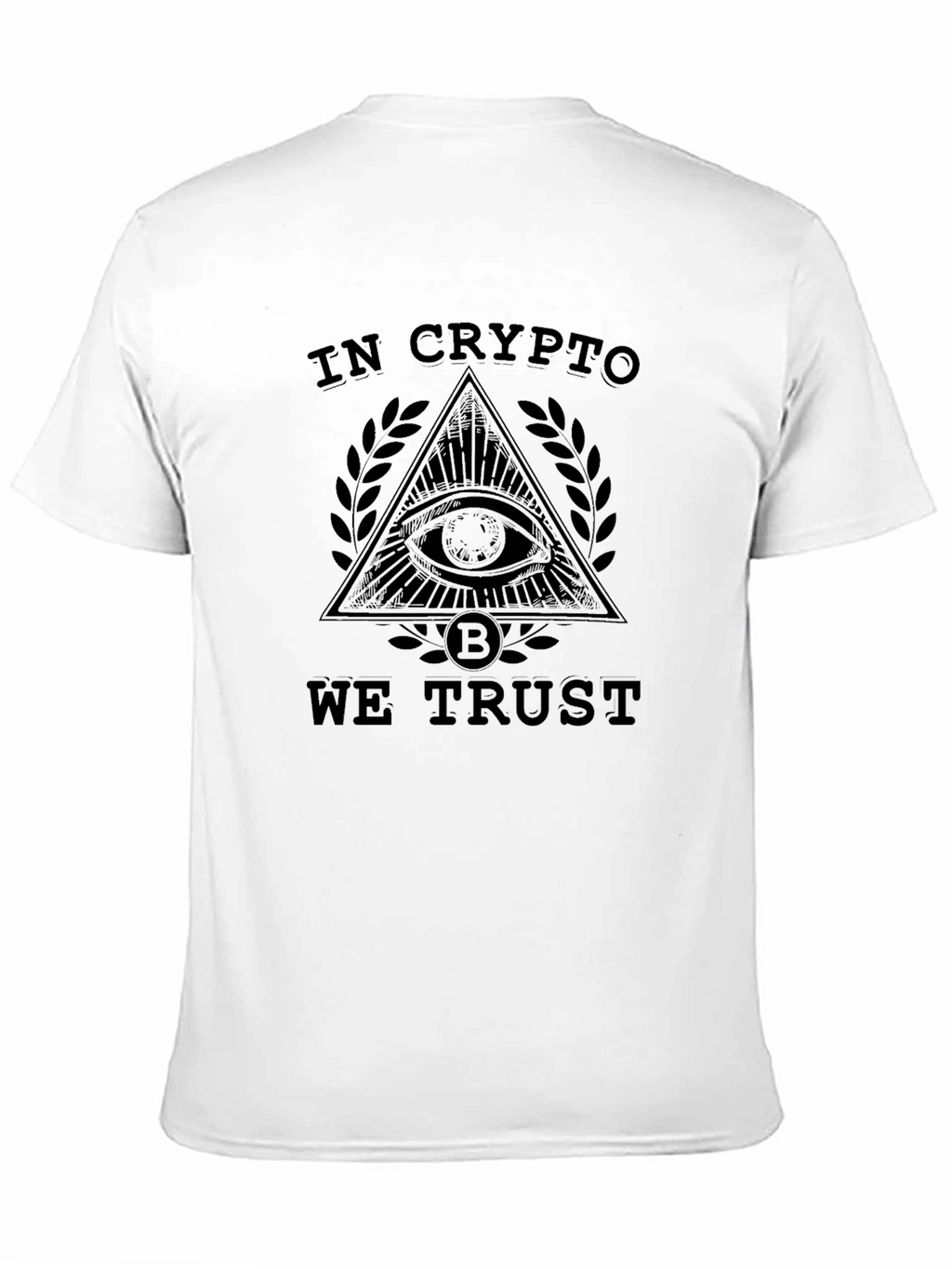 In Crypto We Trust T-Shirt - Black
