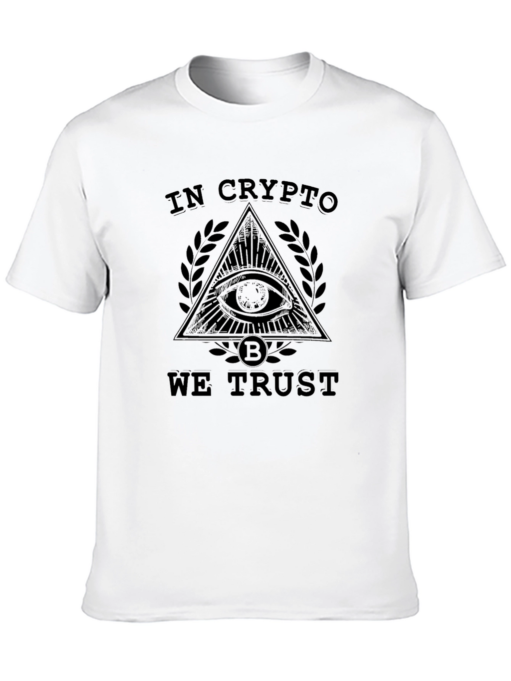 In Crypto We Trust T-Shirt - Black
